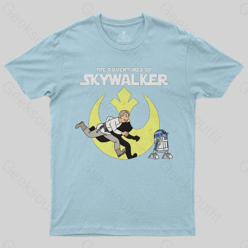 The Adventures Of Skywalker T-Shirt - Geeksoutfit