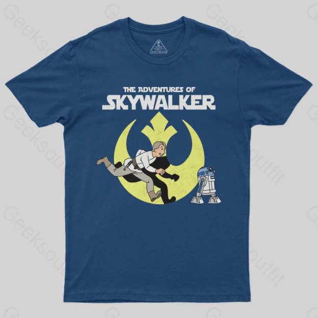 The Adventures Of Skywalker T-Shirt - Geeksoutfit