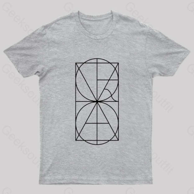 The Alphabet Monogram Nerd T-Shirt Grey / S