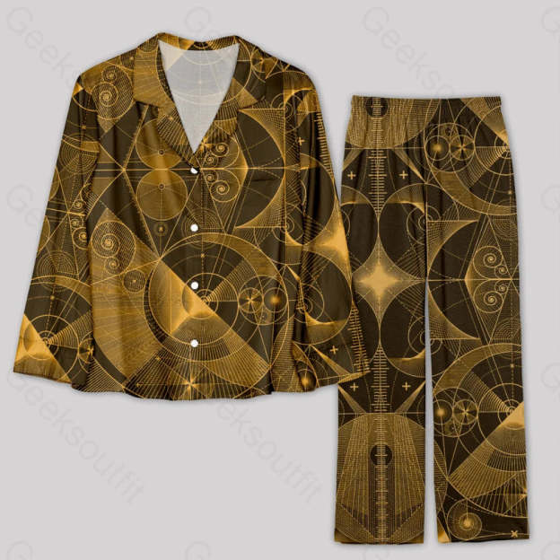 The Beauty Of Geometric Shapes Pajamas Set Yc