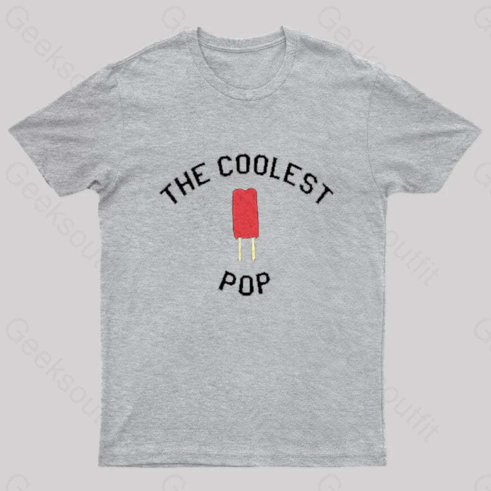 The Coolest Pop Geek T-Shirt Grey / S