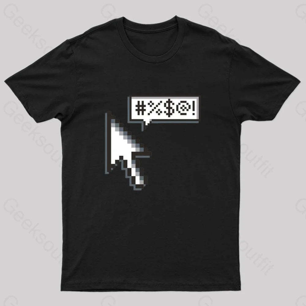 The Curser Nerd T-Shirt Black / S