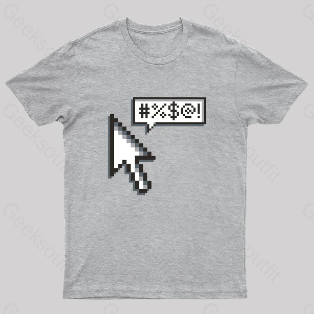 The Curser Nerd T-Shirt Grey / S