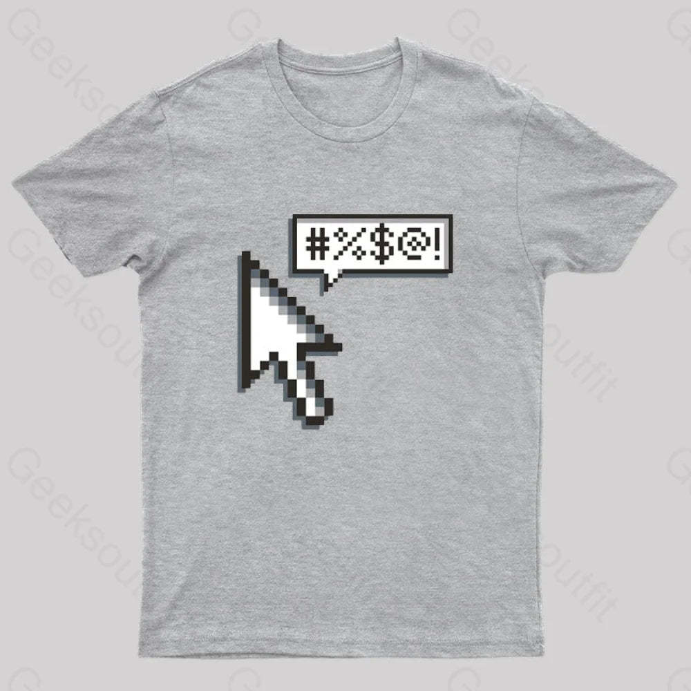 The Curser Nerd T-Shirt Grey / S