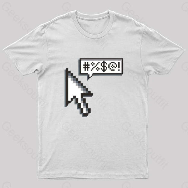 The Curser Nerd T-Shirt White / S