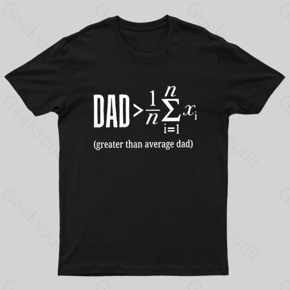 The Dadalorian Legend Geek T-Shirt Black / S