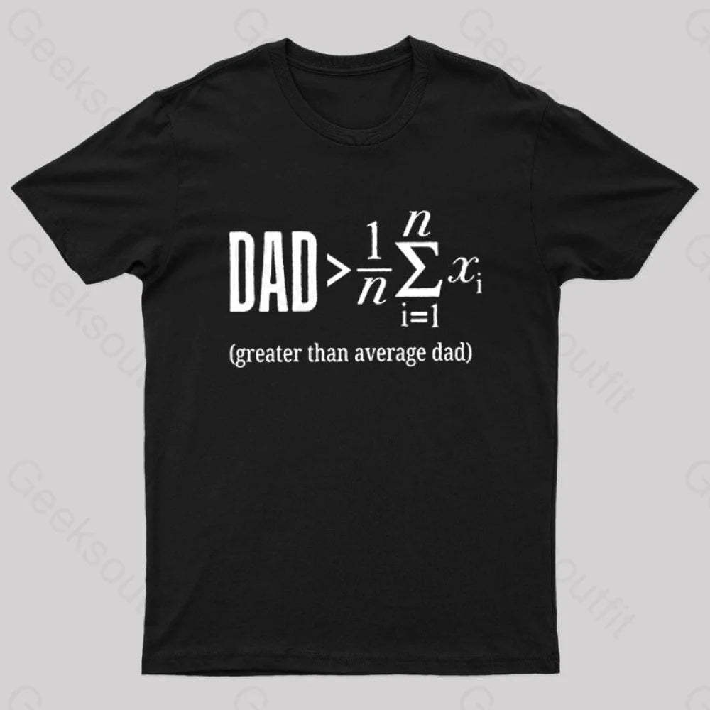The Dadalorian Legend Geek T-Shirt Black / S