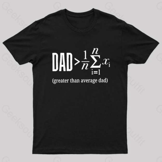 The Dadalorian Legend Geek T-Shirt Black / S