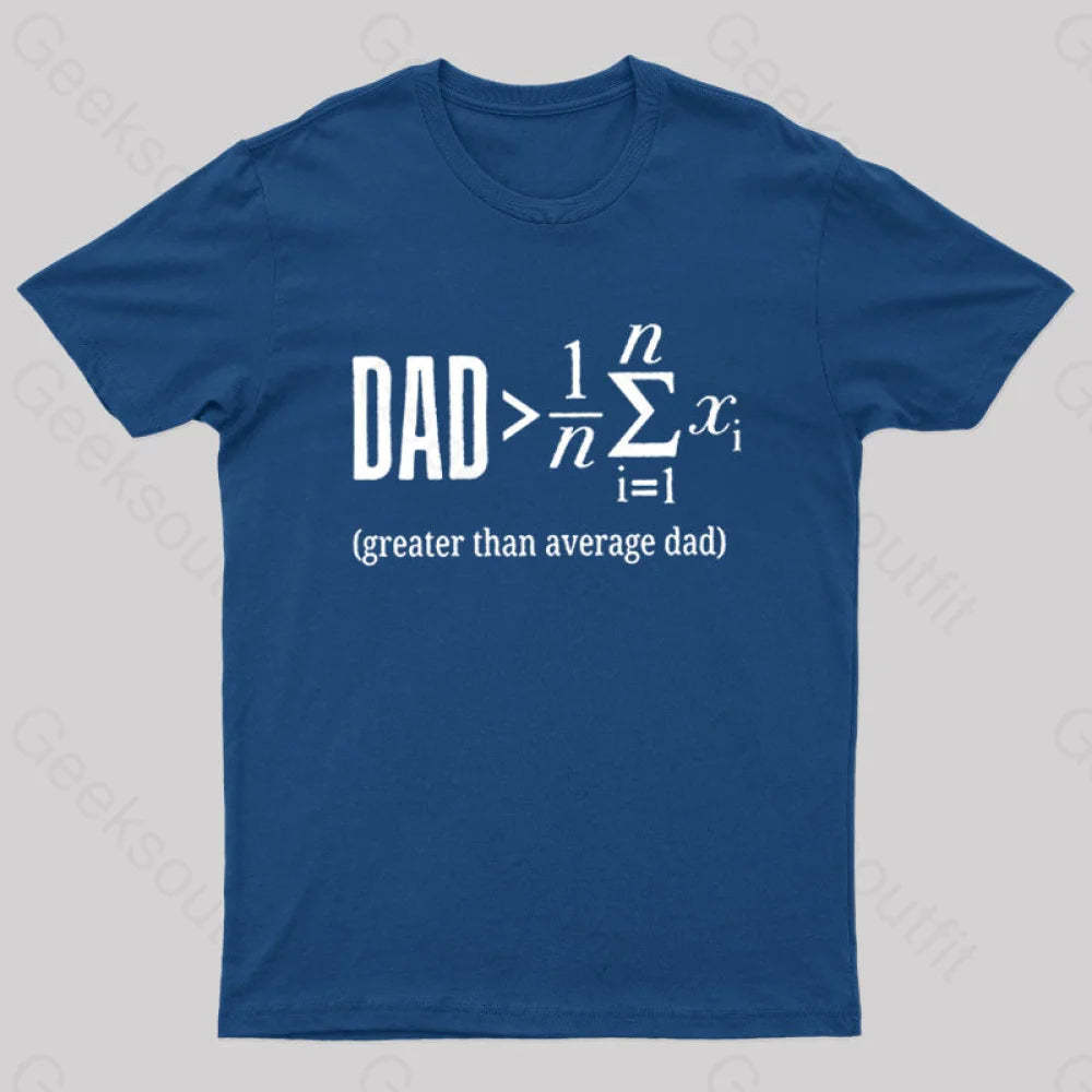 The Dadalorian Legend Geek T-Shirt Navy / S