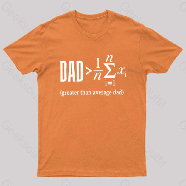 The Dadalorian Legend Geek T-Shirt Orange / S