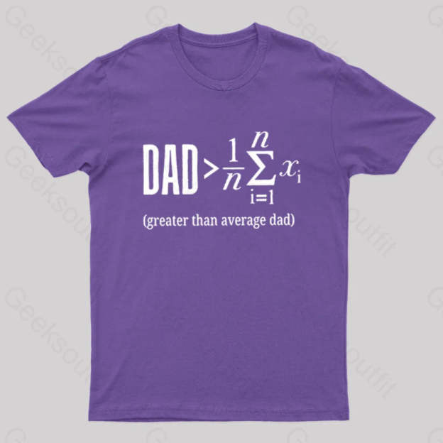 The Dadalorian Legend Geek T-Shirt Purple / S