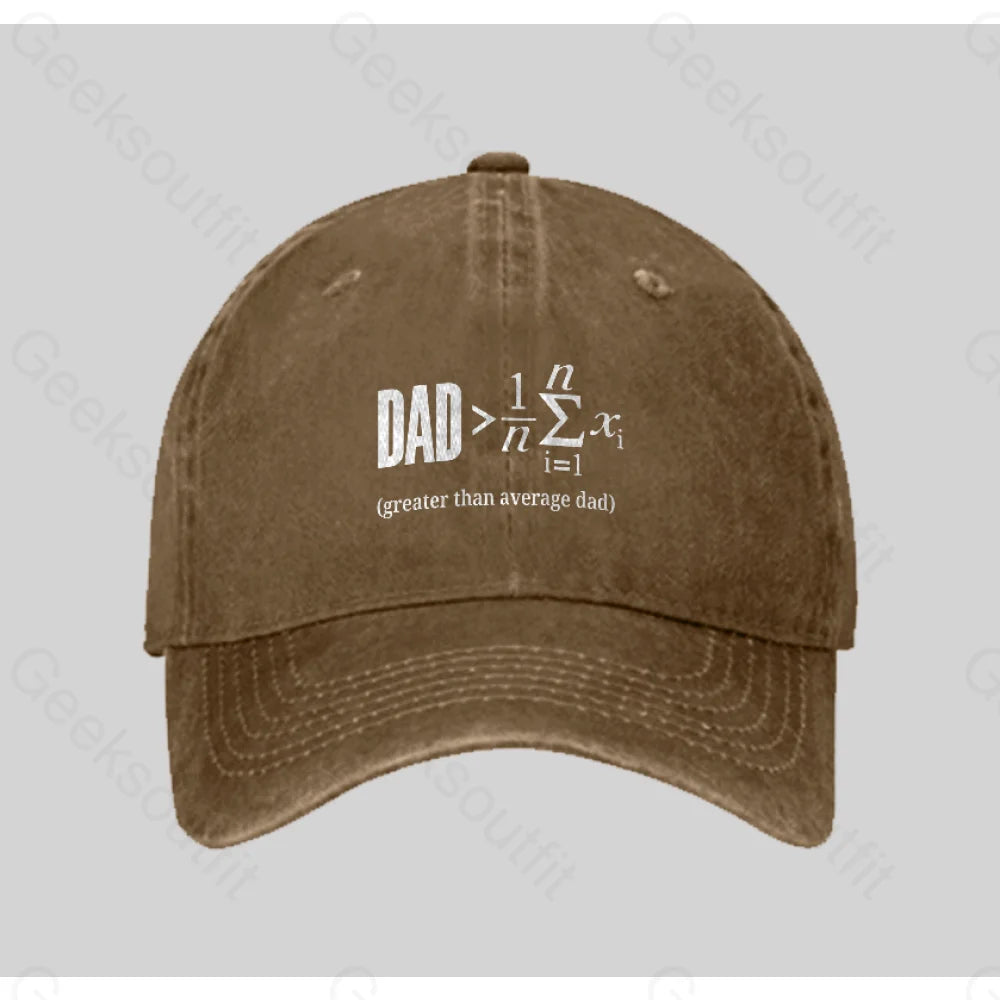 The Dadalorian Legend Washed Vintage Baseball Cap Natural