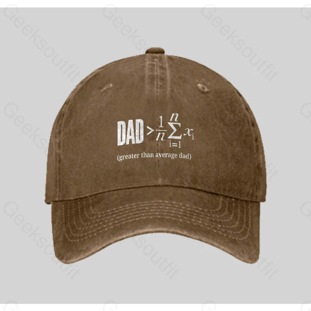 The Dadalorian Legend Washed Vintage Baseball Cap Natural
