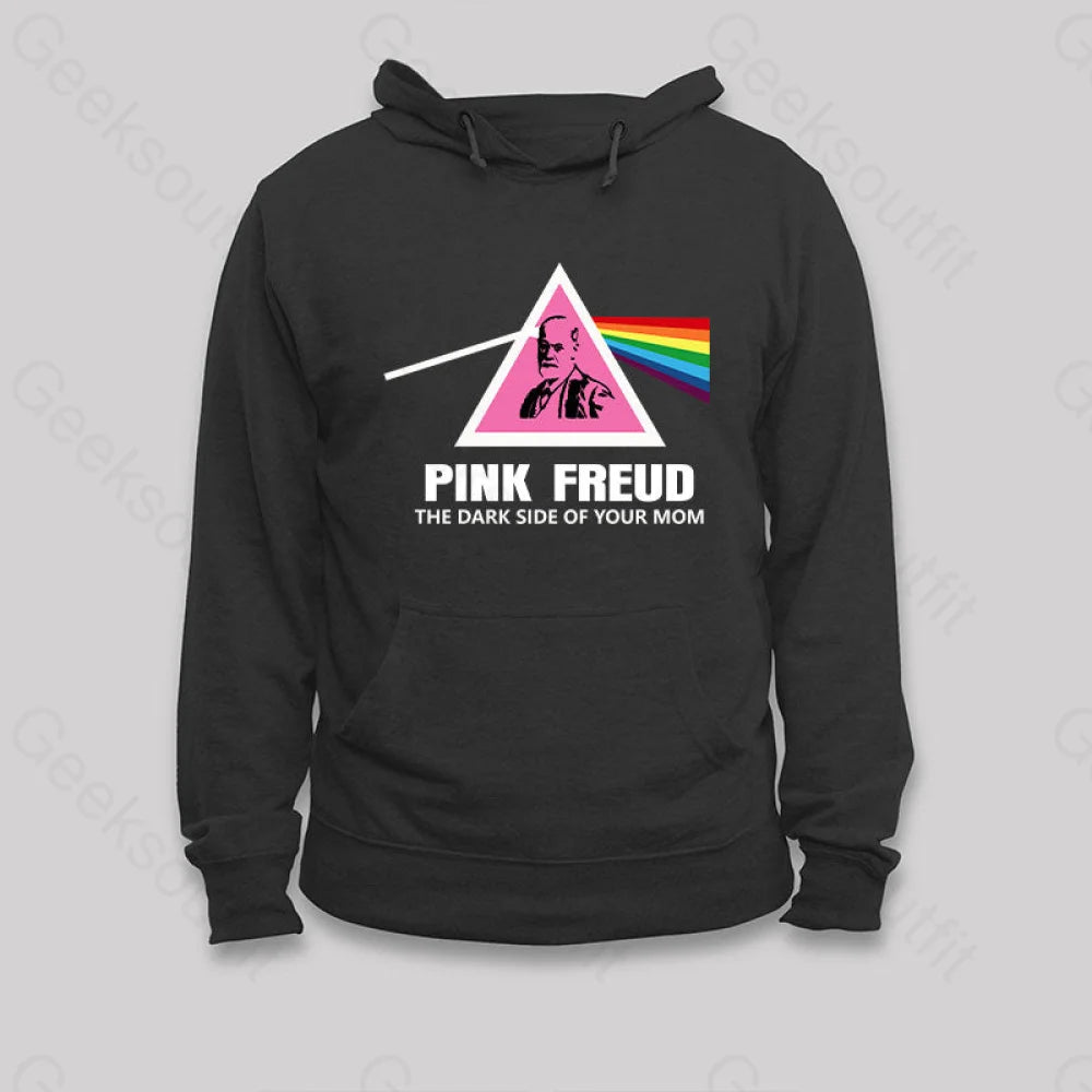 The Dark Side Of Your Mom Hoodie Black / S