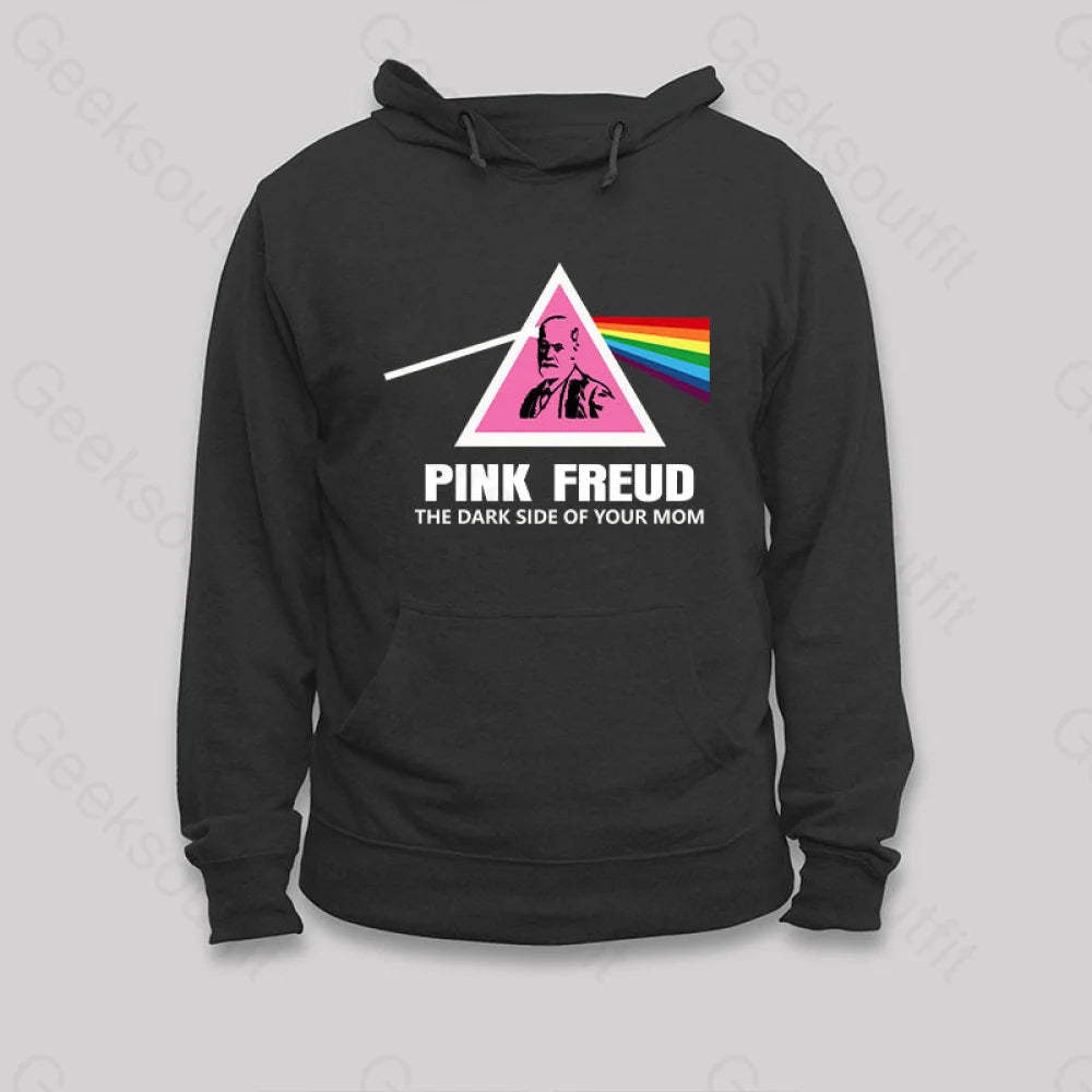 The Dark Side Of Your Mom Hoodie Black / S