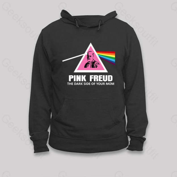 The Dark Side Of Your Mom Hoodie Black / S