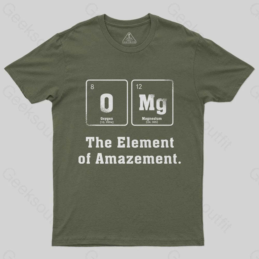 The Element Of Amazement T-Shirt - Geeksoutfit