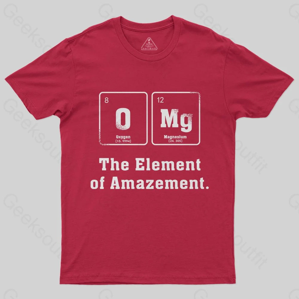 The Element Of Amazement T-Shirt - Geeksoutfit
