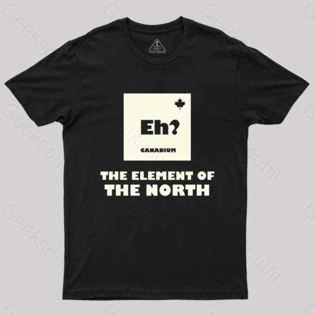 The Element Of North T-Shirt Black / S