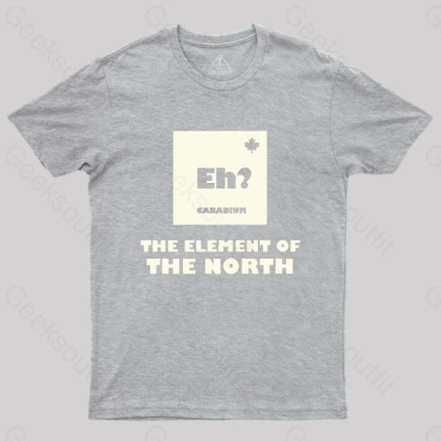 The Element Of North T-Shirt Grey / S