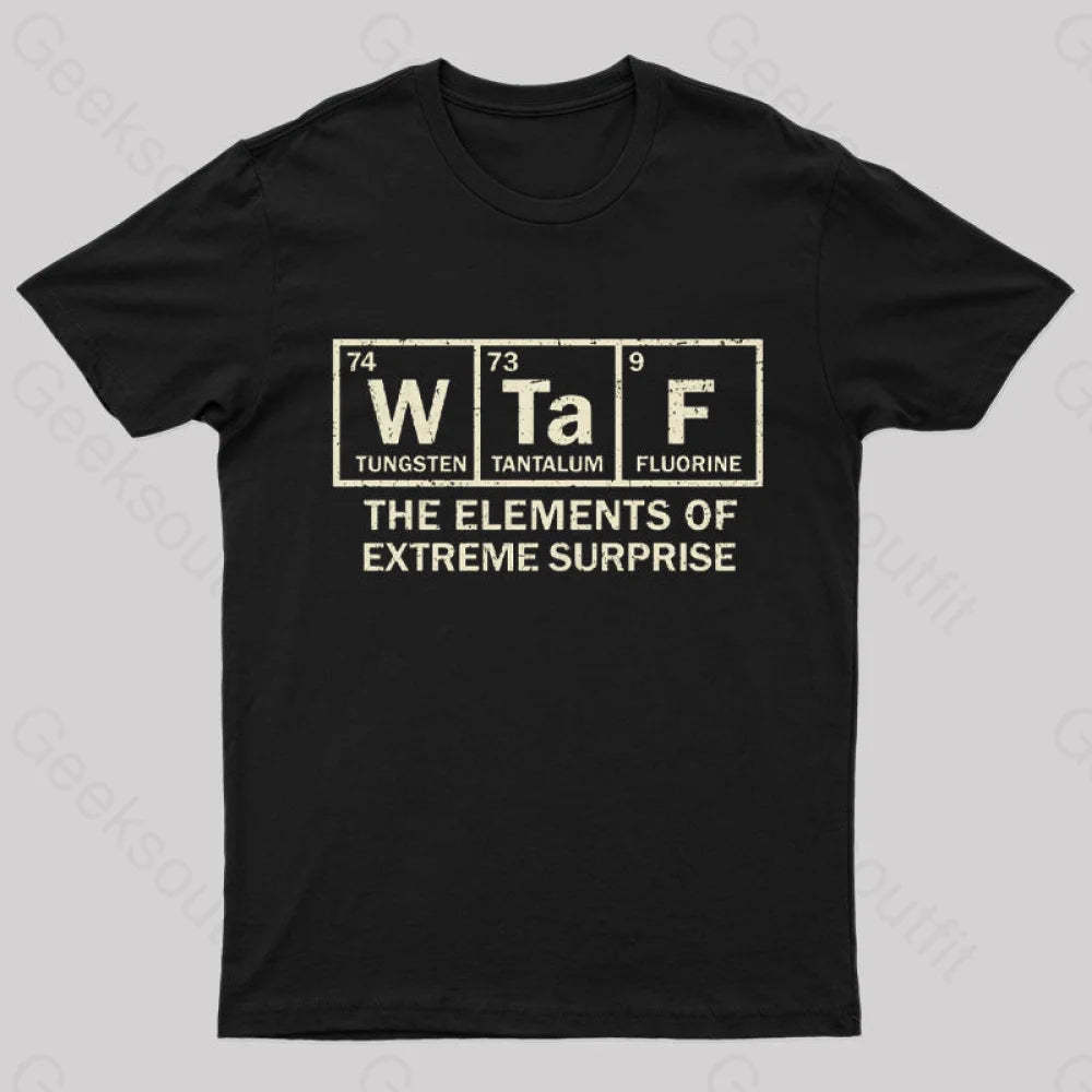 The Extreme Element Of Surprise T-Shirt Black / S