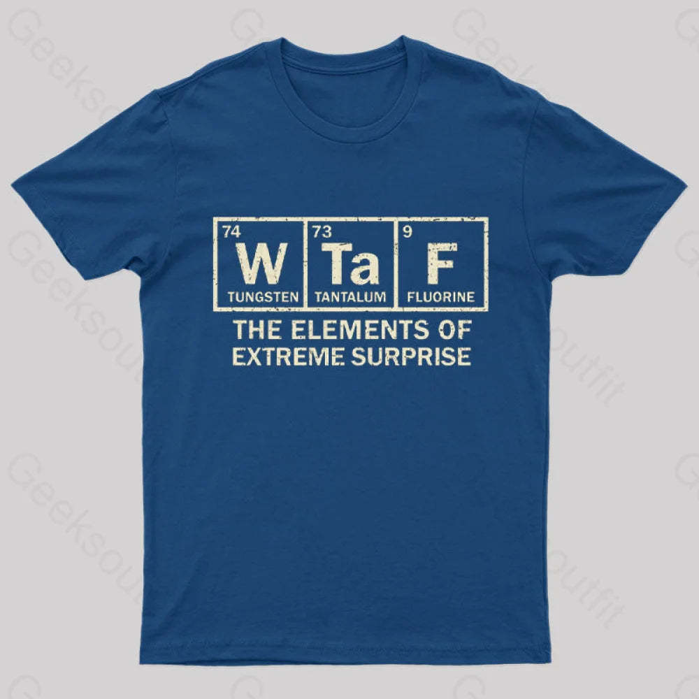 The Extreme Element Of Surprise T-Shirt Navy / S