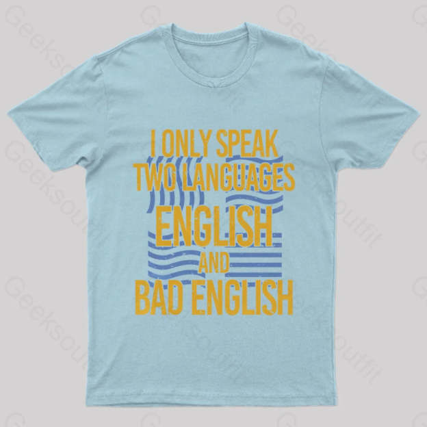The Fifth Element Geeks T-Shirt Light Blue / S Yc