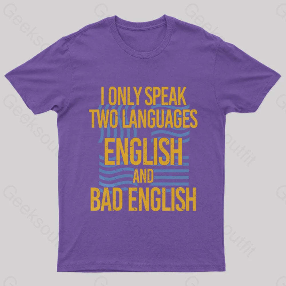 The Fifth Element Geeks T-Shirt Purple / S Yc