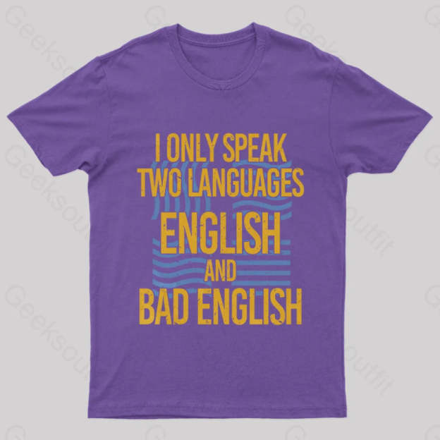 The Fifth Element Geeks T-Shirt Purple / S Yc