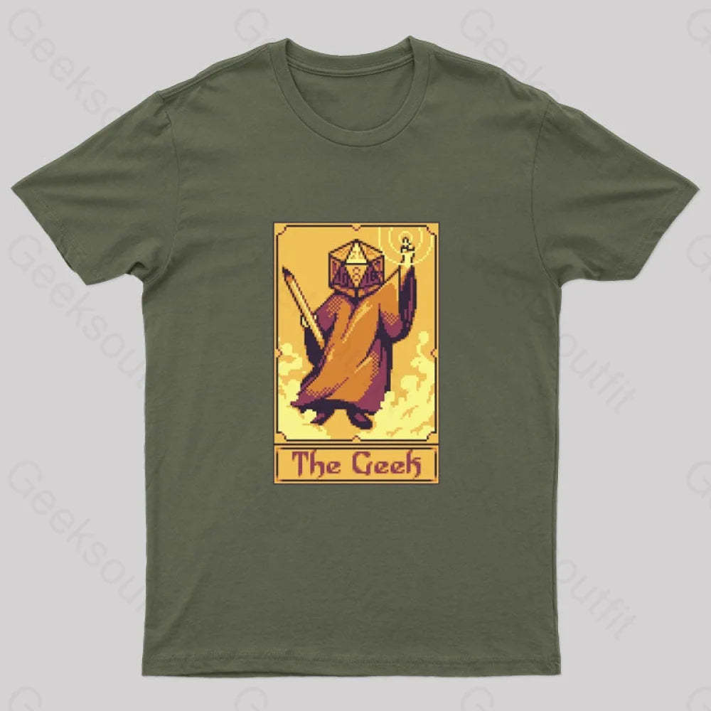 The Geek T-Shirt Army Green / S