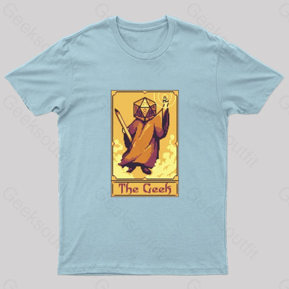 The Geek T-Shirt Light Blue / S