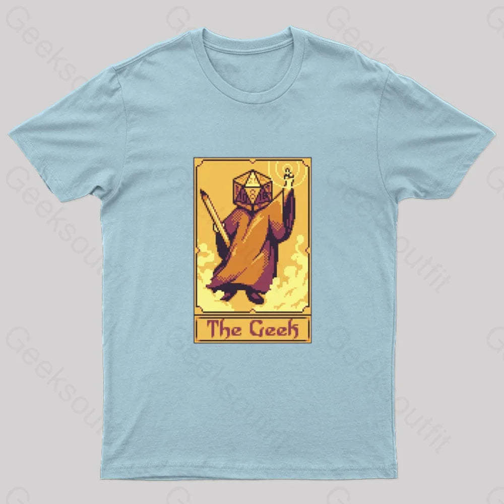 The Geek T-Shirt Light Blue / S