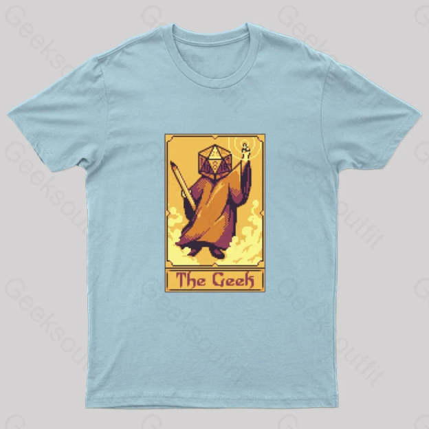 The Geek T-Shirt Light Blue / S