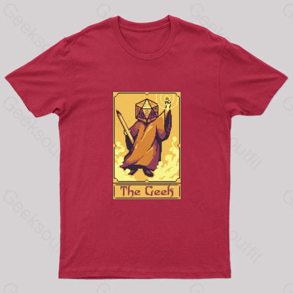 The Geek T-Shirt Red / S