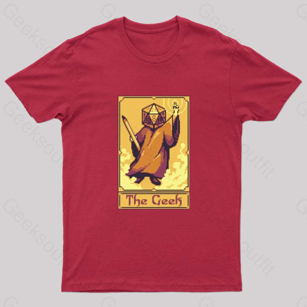 The Geek T-Shirt Red / S