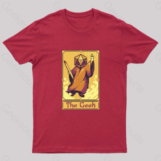 The Geek T-Shirt Red / S