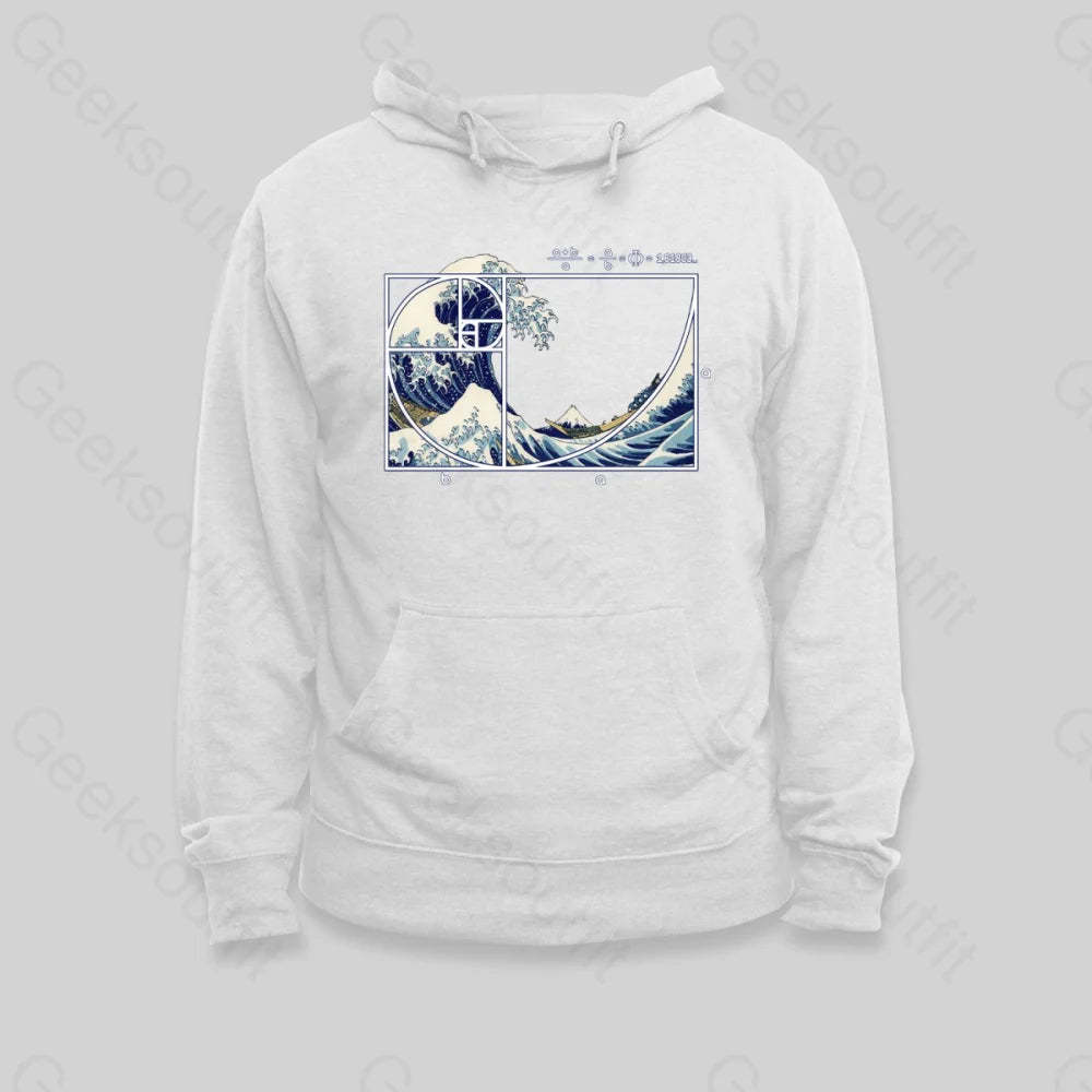The Great Fibonacci Wave Hoodie - Geeksoutfit