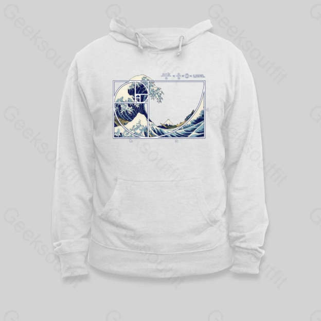 The Great Fibonacci Wave Hoodie - Geeksoutfit