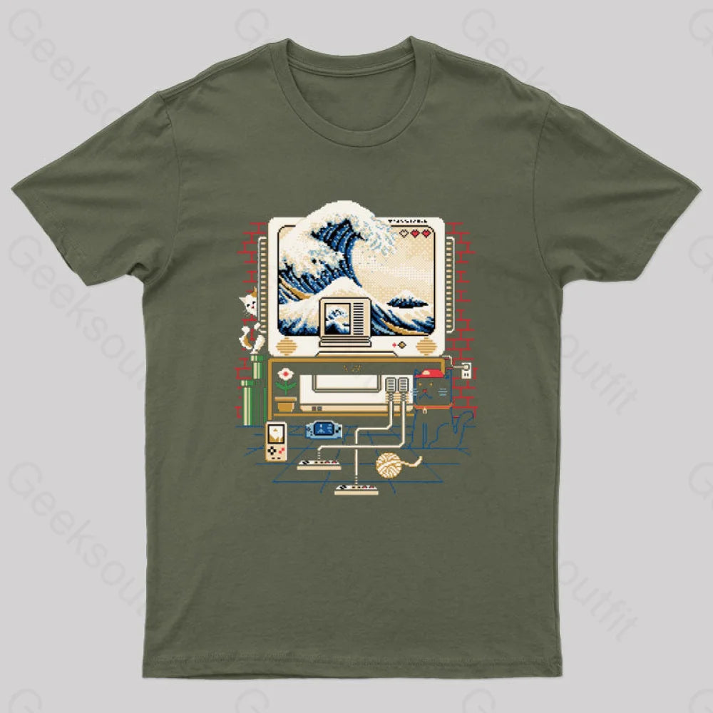 The Great Game T-Shirt Army Green / S