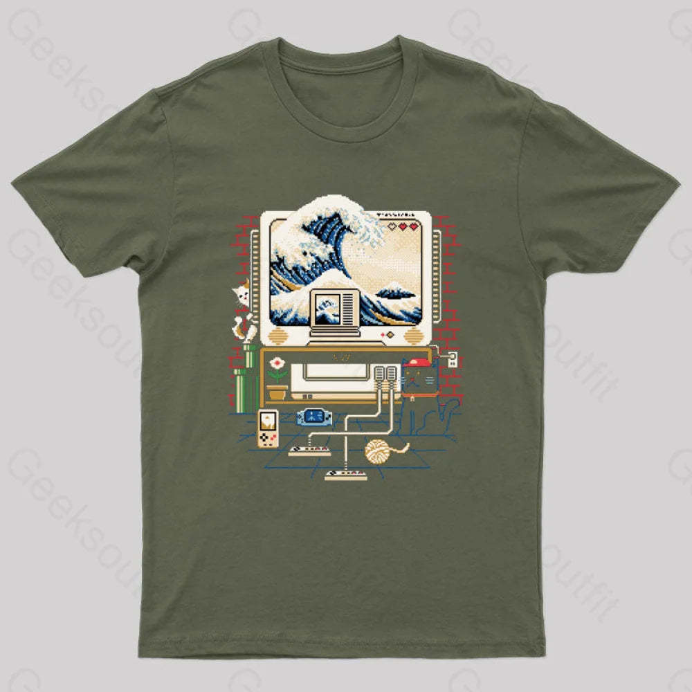 The Great Game T-Shirt Army Green / S