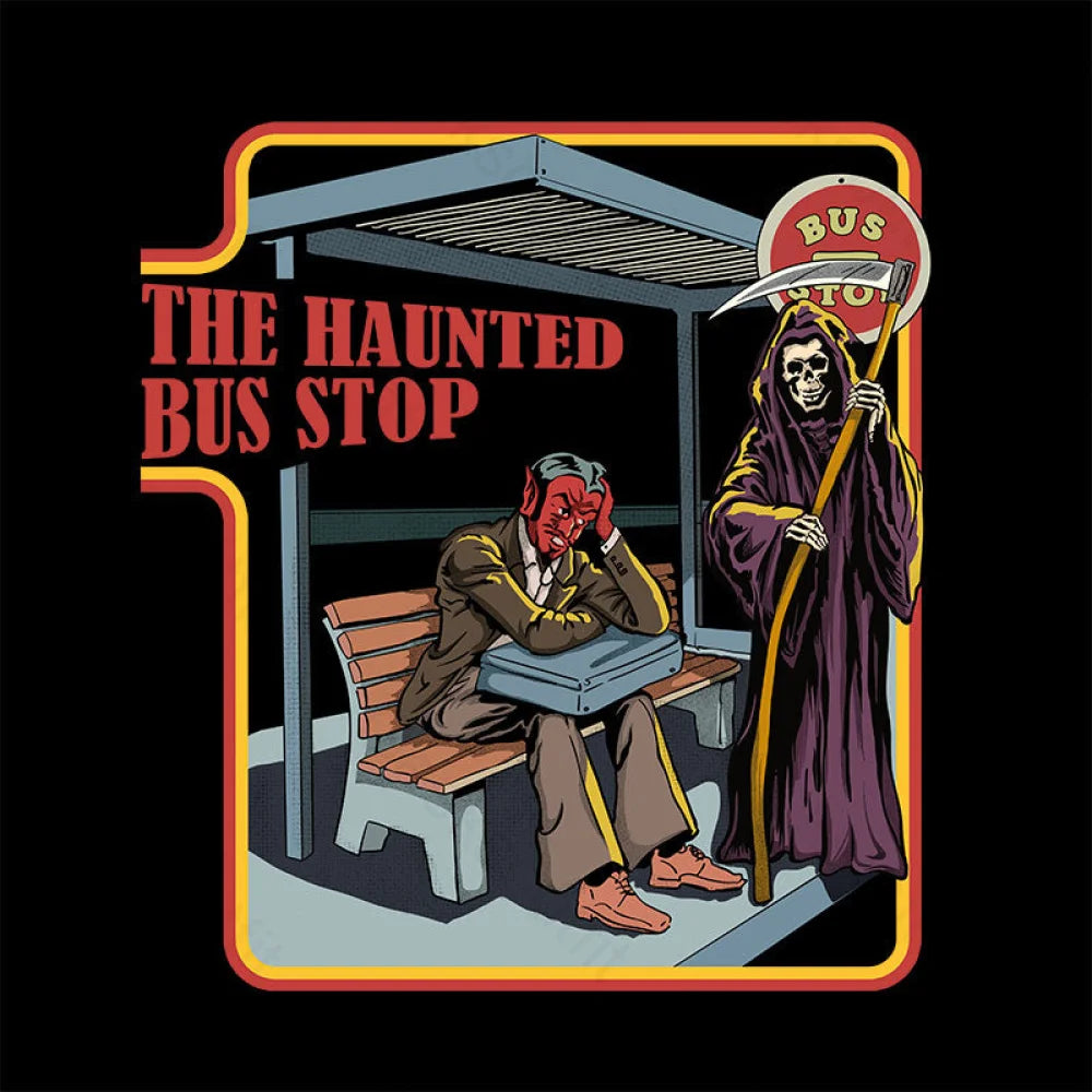 The Haunted Bus Stop T-Shirt