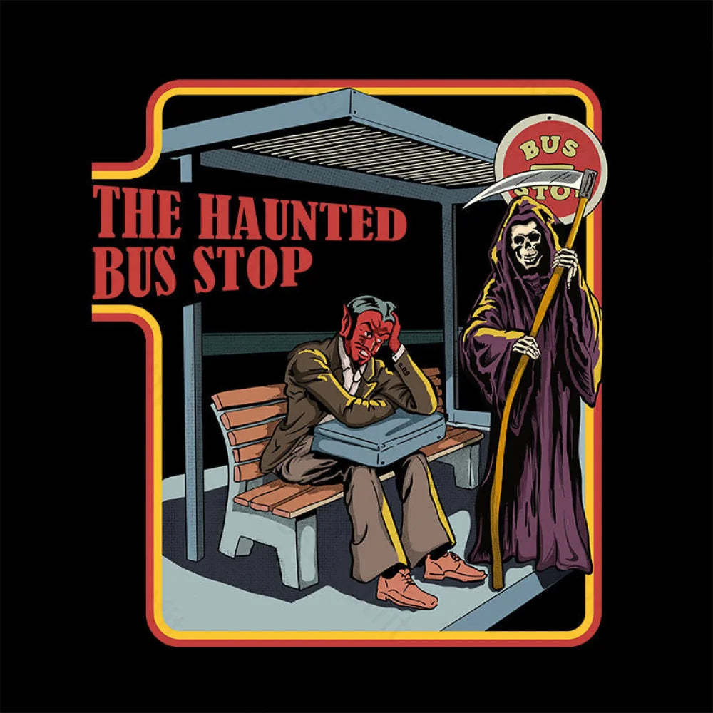 The Haunted Bus Stop T-Shirt