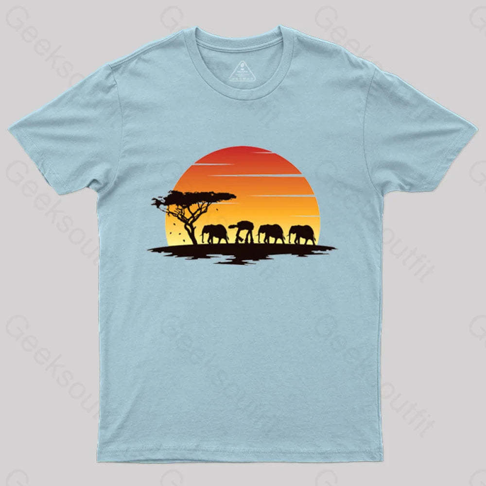 The Imperial Walk T-Shirt Light Blue / S