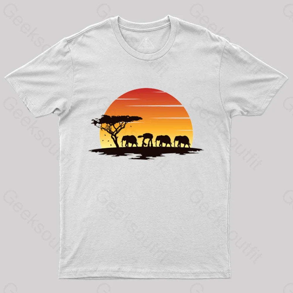The Imperial Walk T-Shirt White / S