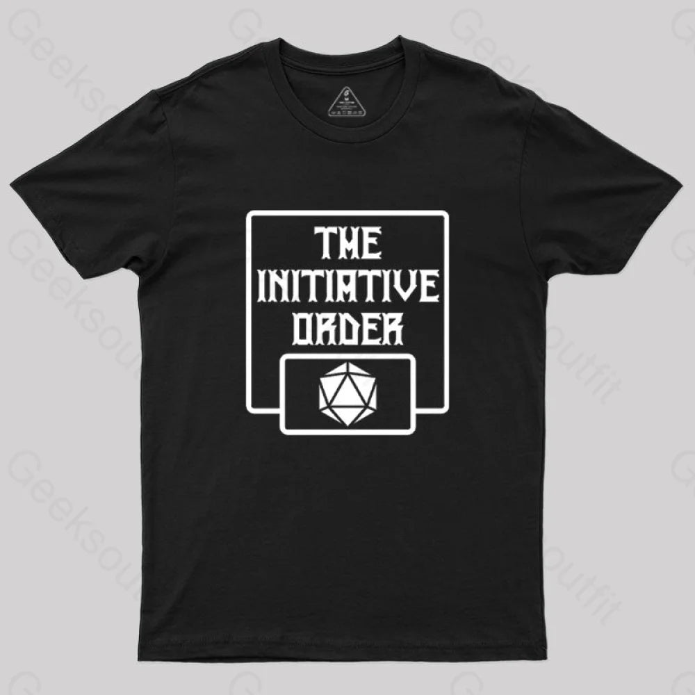 The Initiative Order T-Shirt Black / S