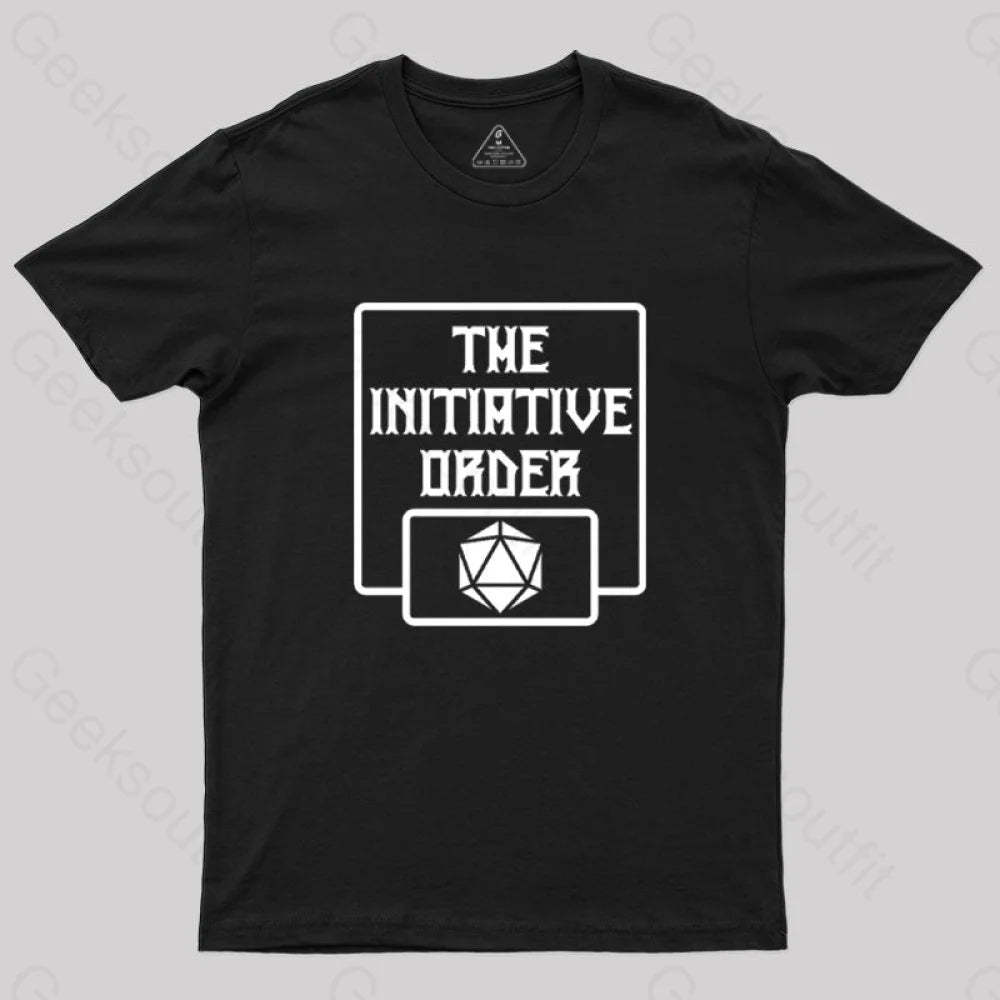 The Initiative Order T-Shirt Black / S
