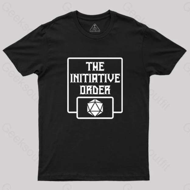 The Initiative Order T-Shirt Black / S