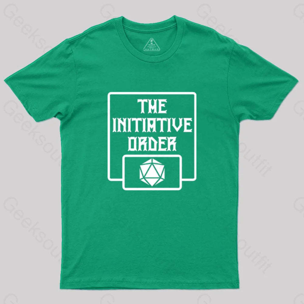 The Initiative Order T-Shirt Green / S