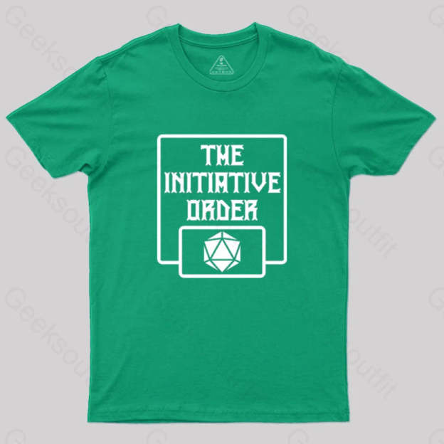 The Initiative Order T-Shirt Green / S