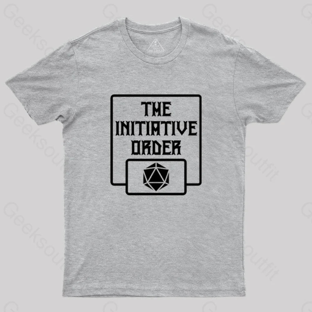 The Initiative Order T-Shirt Grey / S